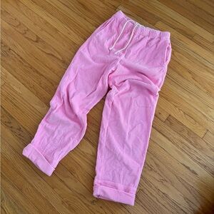 American vintage NEW pink corduroy women’s trousers padow pants